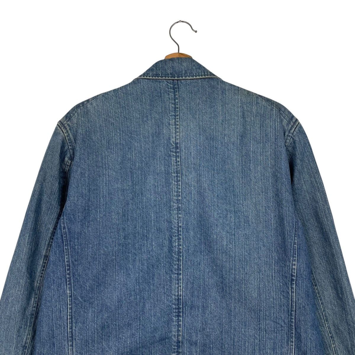 Japanese Brand Alpha Cubic Sport Denim Jacket Size US M / EU 48-50 / 2 - 8 Thumbnail