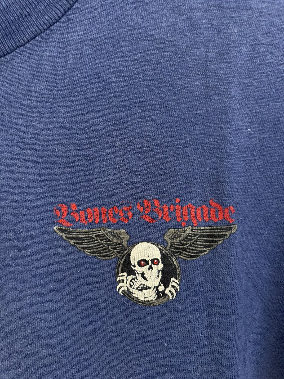 Powell Peralta Vintage 80s Powell Peralta Bones Brigade skateboard t shirt Size US M / EU 48-50 / 2 - 5 Thumbnail