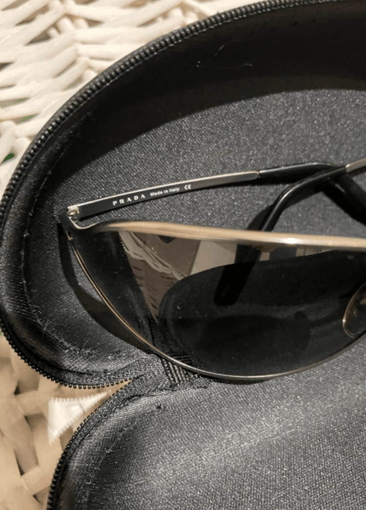 Prada × Vintage PRADA Sunglasses Rimless Sport Metal Frame Shield Wrap Size ONE SIZE - 2 Thumbnail