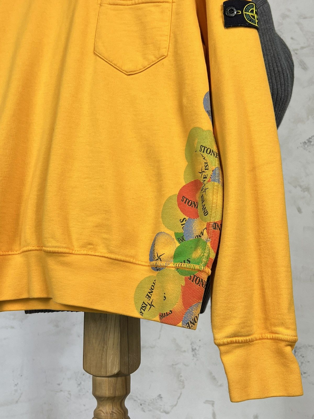 Stone Island Stone Island Junior Crewneck Sweatshirt Kids Size 12Y / 156 Size US XXS / EU 40 - 3 Thumbnail