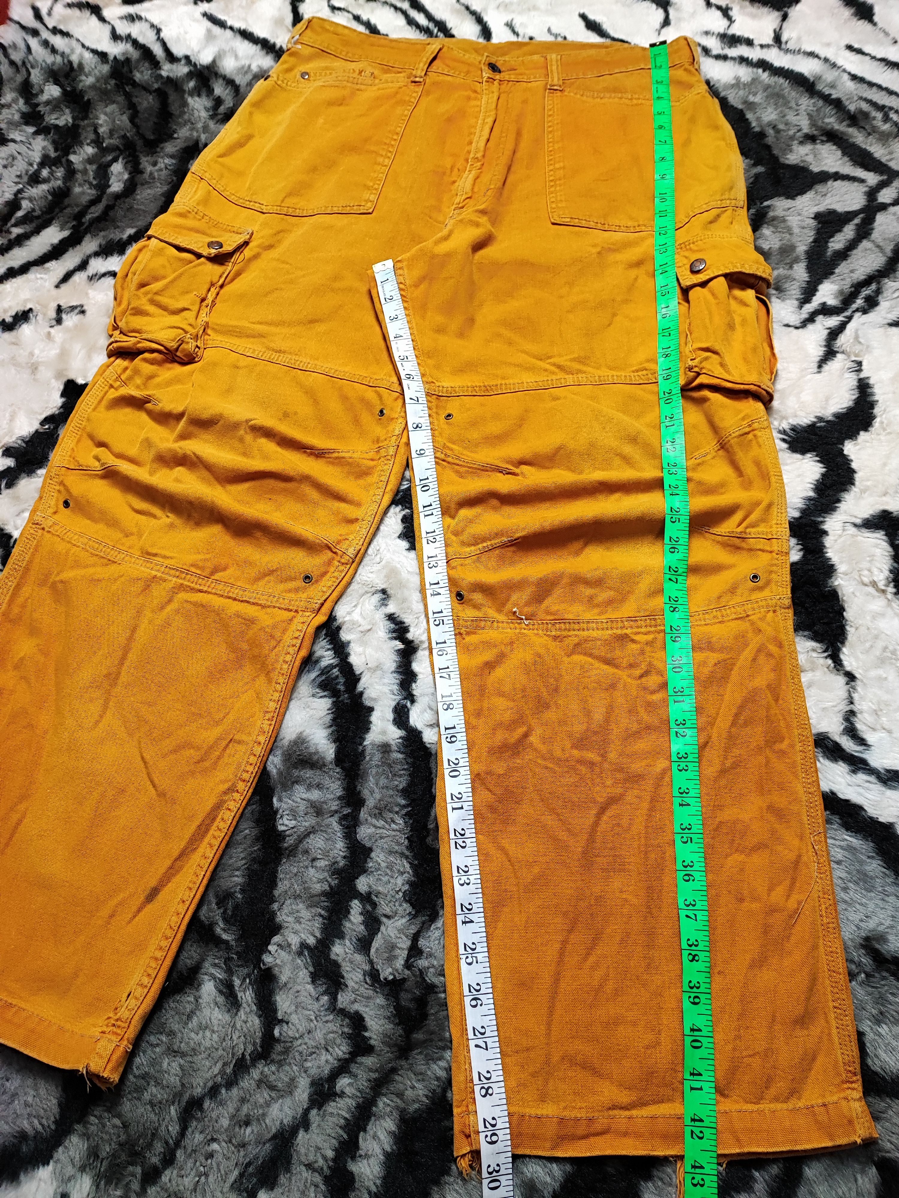 Japanese Brand × Jean × Vintage Evenriver Double Knee Distress Jeans Cargo Size US 36 / EU 52 - 3 Thumbnail