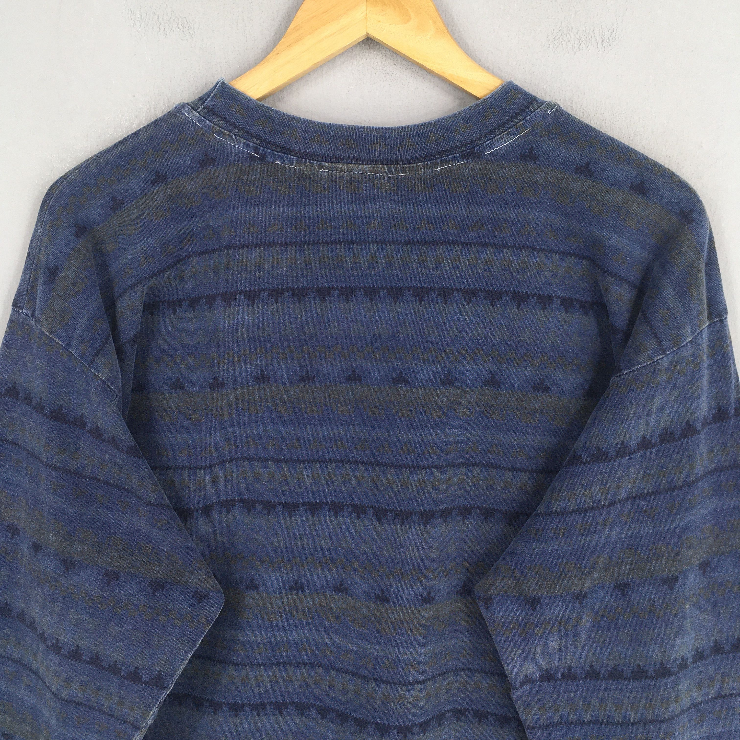 Gramicci × Vintage Vintage Gramicci Blue Stripes T shirt Medium Size US M / EU 48-50 / 2 - 8 Thumbnail