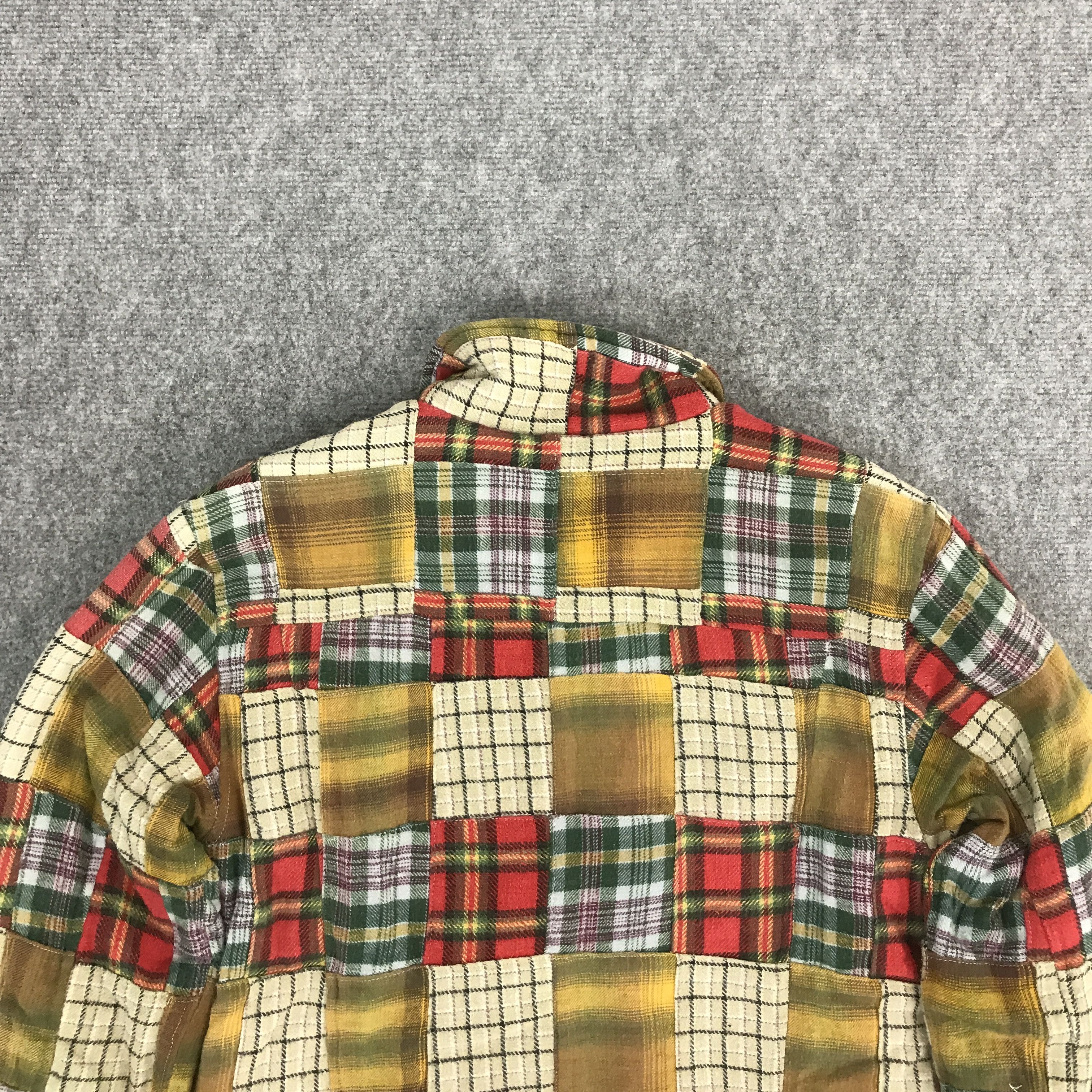 Designer × Japanese Brand JAPANESE BRAND PATCHWORK BUTTON UP JACKET Size US M / EU 48-50 / 2 - 4 Thumbnail