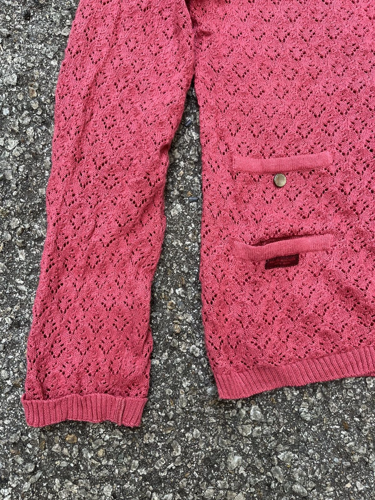 Issey Miyake MADEMOISELLE NON NON Knit Women Zip Up Hoodie Size M / US 6-8 / IT 42-44 - 2 Thumbnail