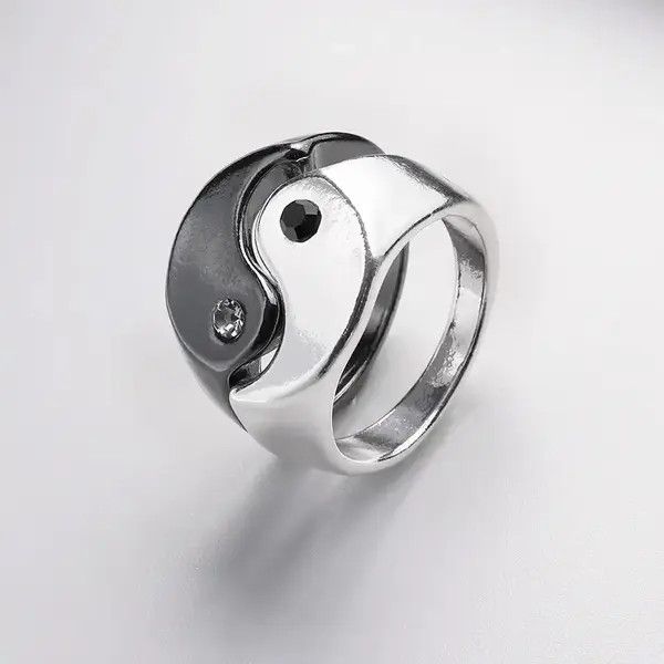 Jewelry Sachiko x Hino Yin Yang Ring ( size 17.5 mm diameter ) Size ONE SIZE - 4 Thumbnail