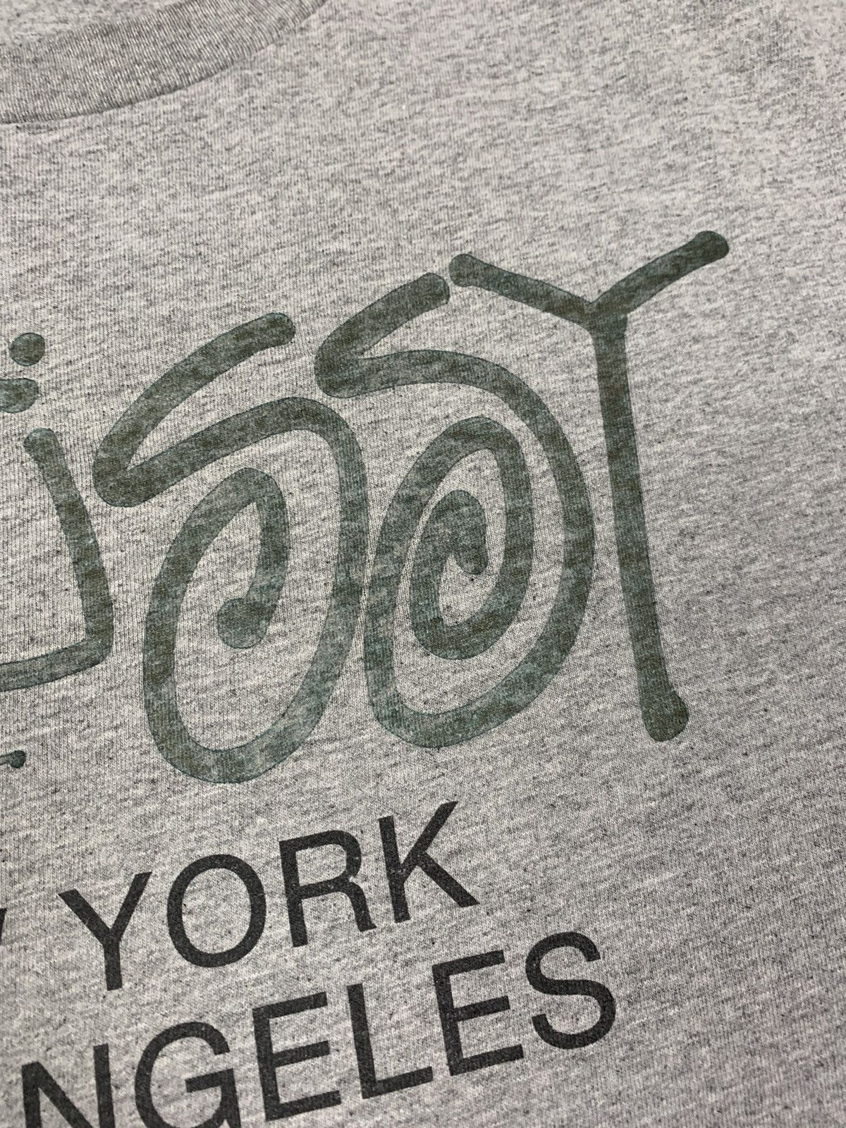 Stussy Vintage Stussy New York T-Shirt Short Sleeve Gray Big Logo Size US M / EU 48-50 / 2 - 13 Thumbnail