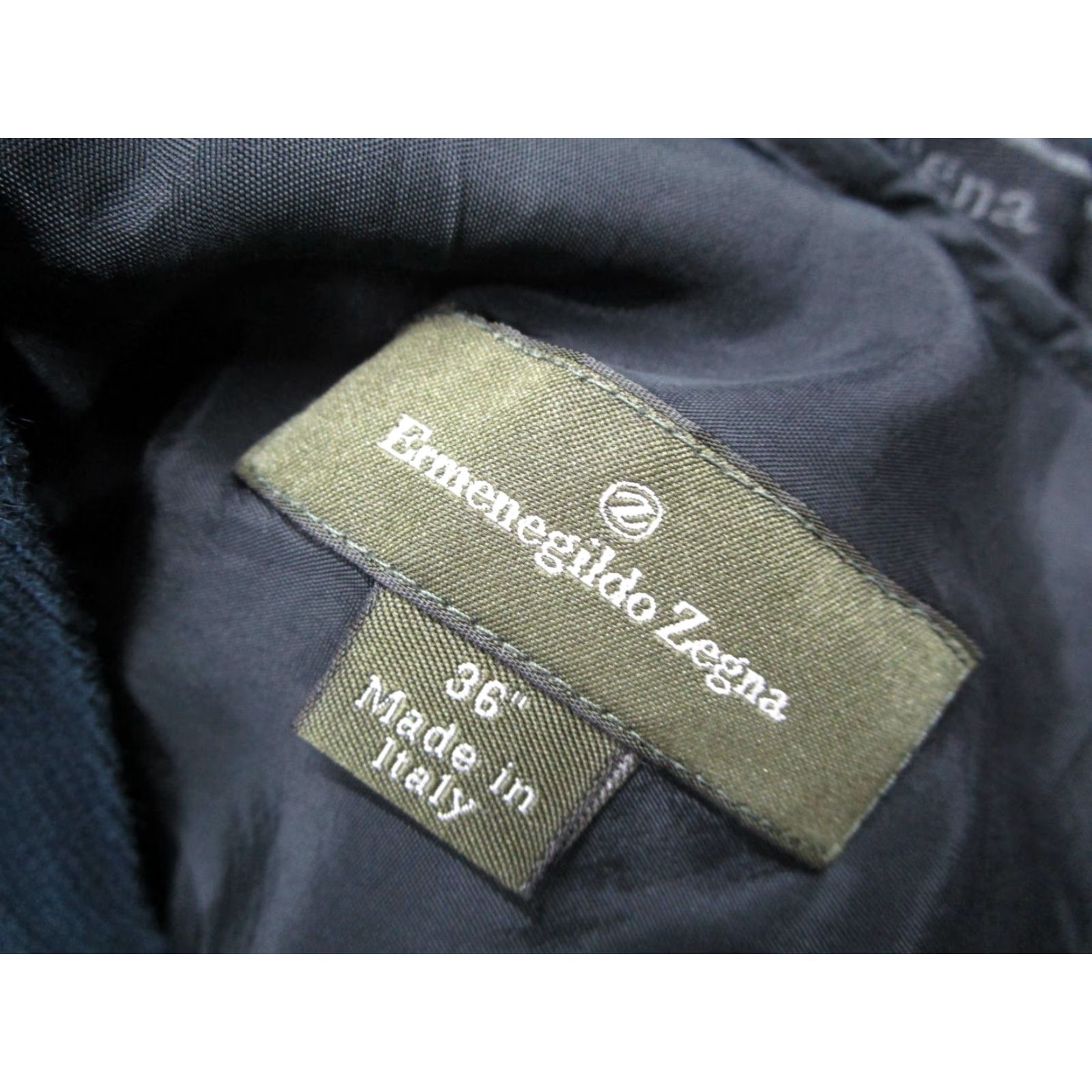 Ermenegildo Zegna Ermenegildo Zegna Pants Men’s 36 Blue Corduroy Flat Front Classic Chino 36x27 Size US 36 / EU 52 - 3 Thumbnail
