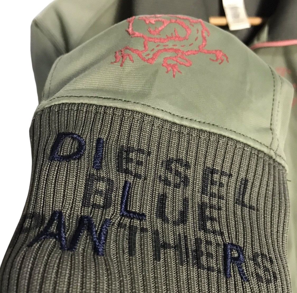 Diesel diesel blue panthers flight jacket Size US L / EU 52-54 / 3 - 3 Thumbnail