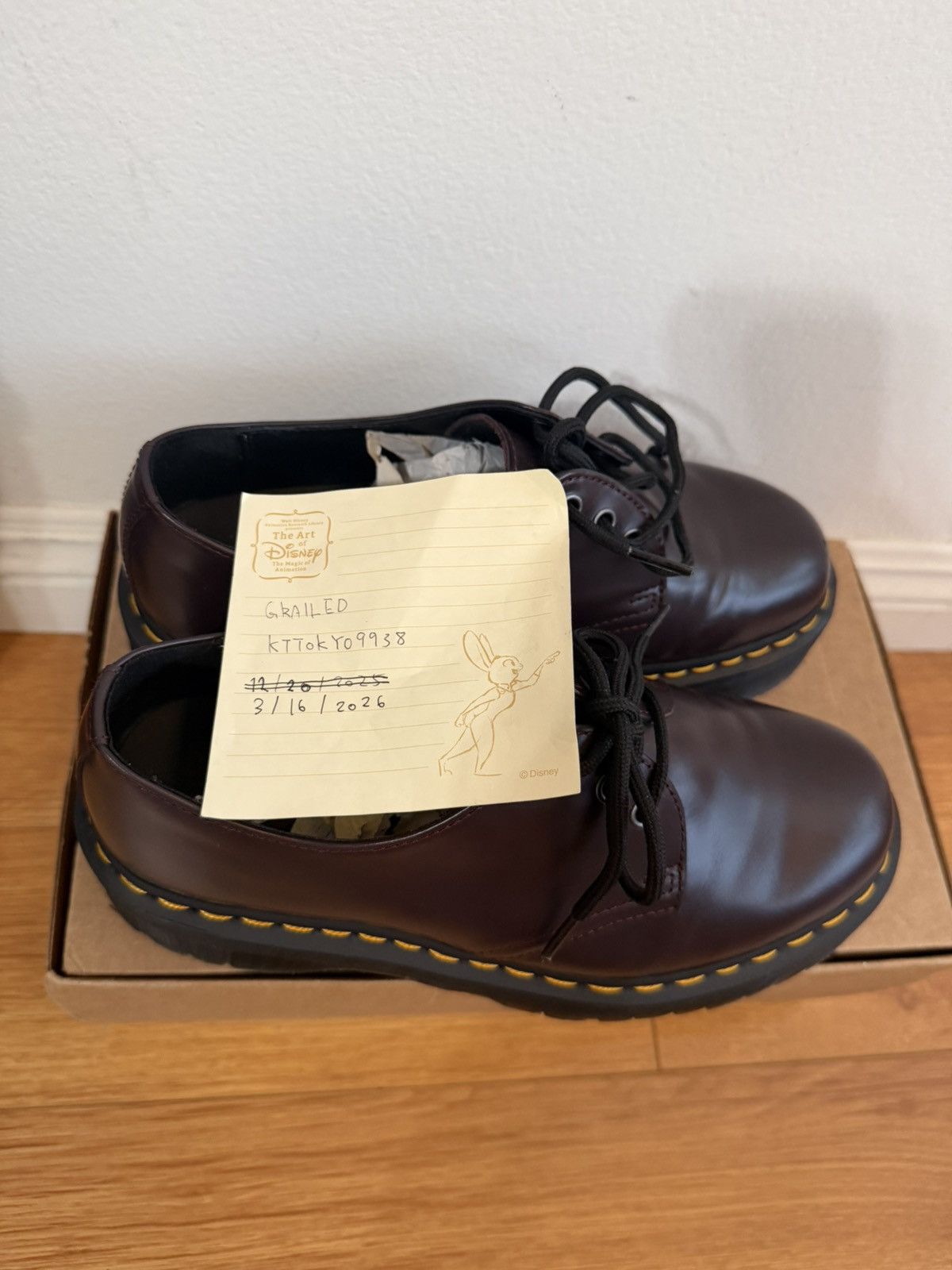 Dr. Martens 1461 Quad Burgundy Size US 8 / EU 41 - 8 Thumbnail