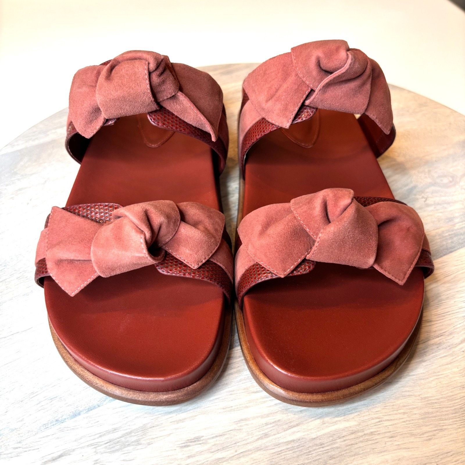 Alexandre Birman Alexandre Birman Maxi Clarita Sandals Red Bow Women's US 9.5 Size US 9.5 / IT 39.5 - 7 Thumbnail