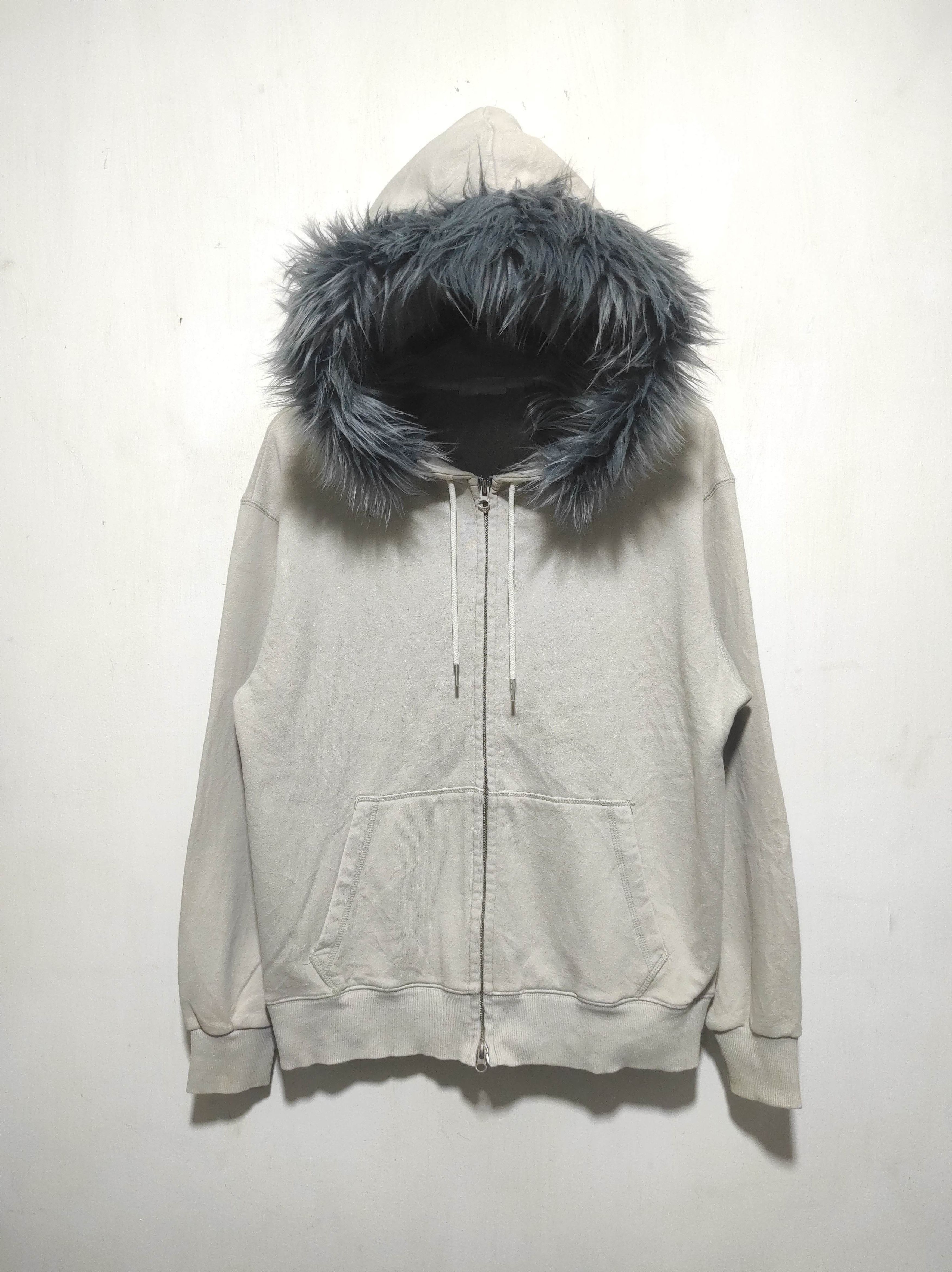 Le Grande Bleu (L.G.B.) Grooming double Zip Fur Hoodie LGB IfSixWasNine style Size US L / EU 52-54 / 3 - 8 Thumbnail