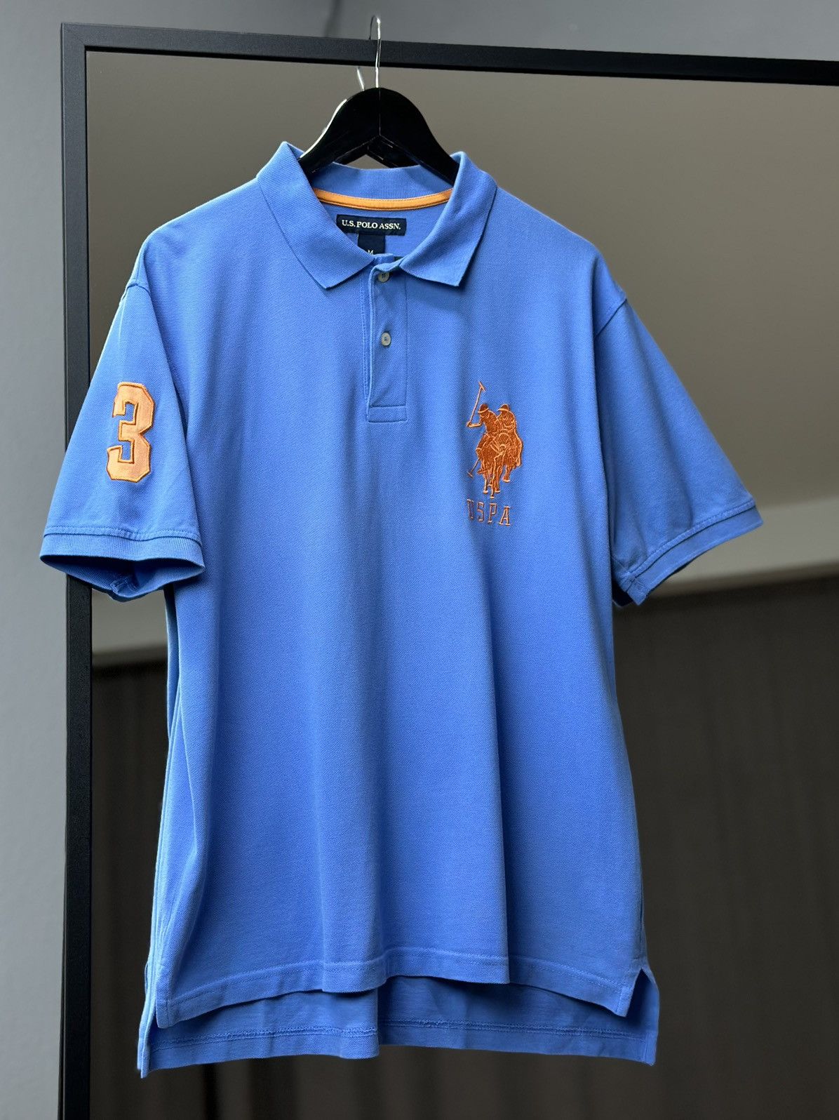 U.S. Polo Assn. Vintage Polo Ralph Lauren Y2k Polo Hype Distressed Faded New Size US M / EU 48-50 / 2 - 1 Thumbnail