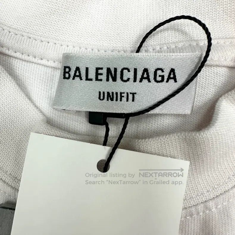 Balenciaga Balenciaga White cover letter short sleeve T-shirt Size US S / EU 44-46 / 1 - 3 Thumbnail