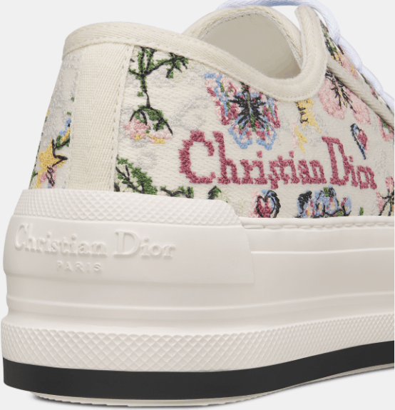 Dior o1w1db10426 KCK385 Platform Low-Top Sneakers in Multicolor Size US 8 / IT 38 - 4 Thumbnail