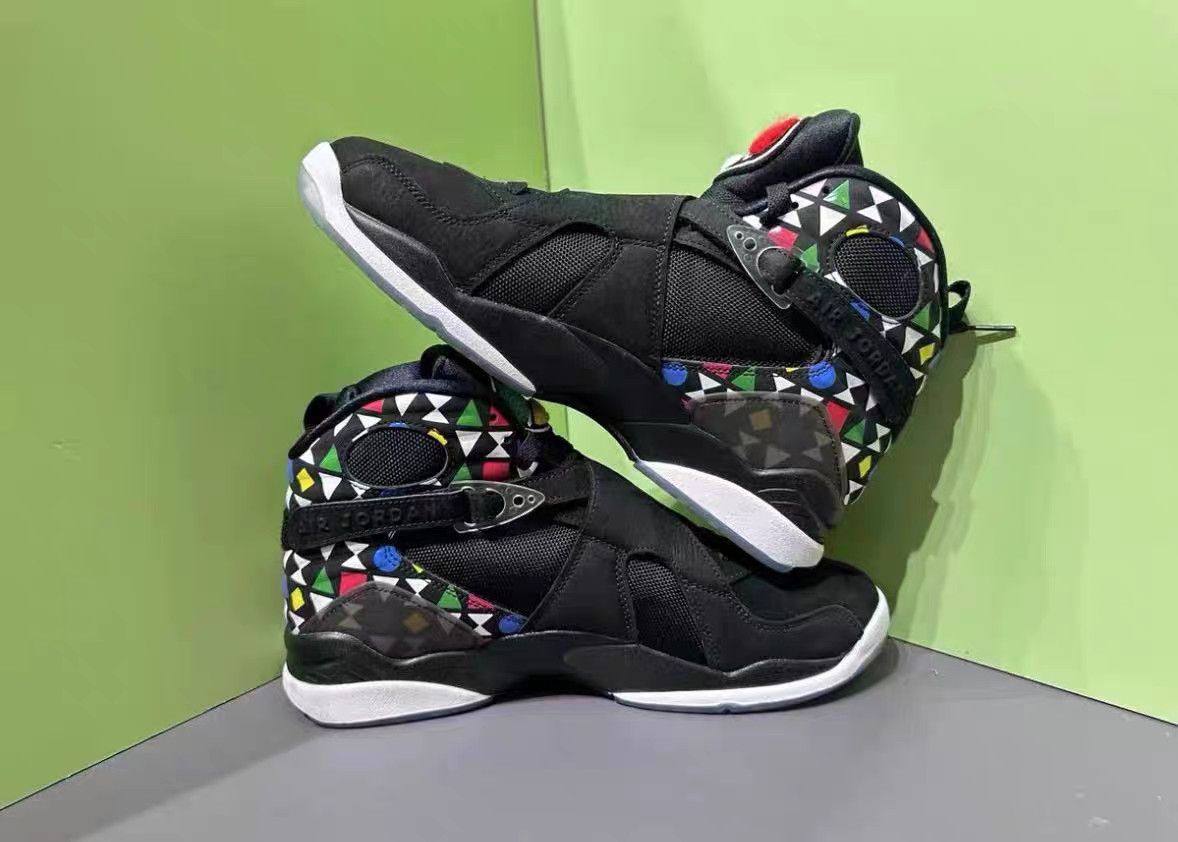 Jordan Brand Air Jordan 8 Retro "Quai 54" Basketball Shoes K15 Size US 11 / EU 44 - 5 Thumbnail
