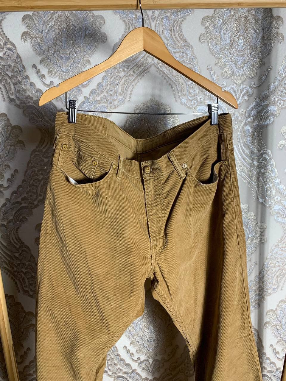 Levi's × Vintage VERY RARE LEVIS 514 VELVET PANTS MADE IN USA Y2K 90s RETRO Size US 38 / EU 54 - 8 Thumbnail