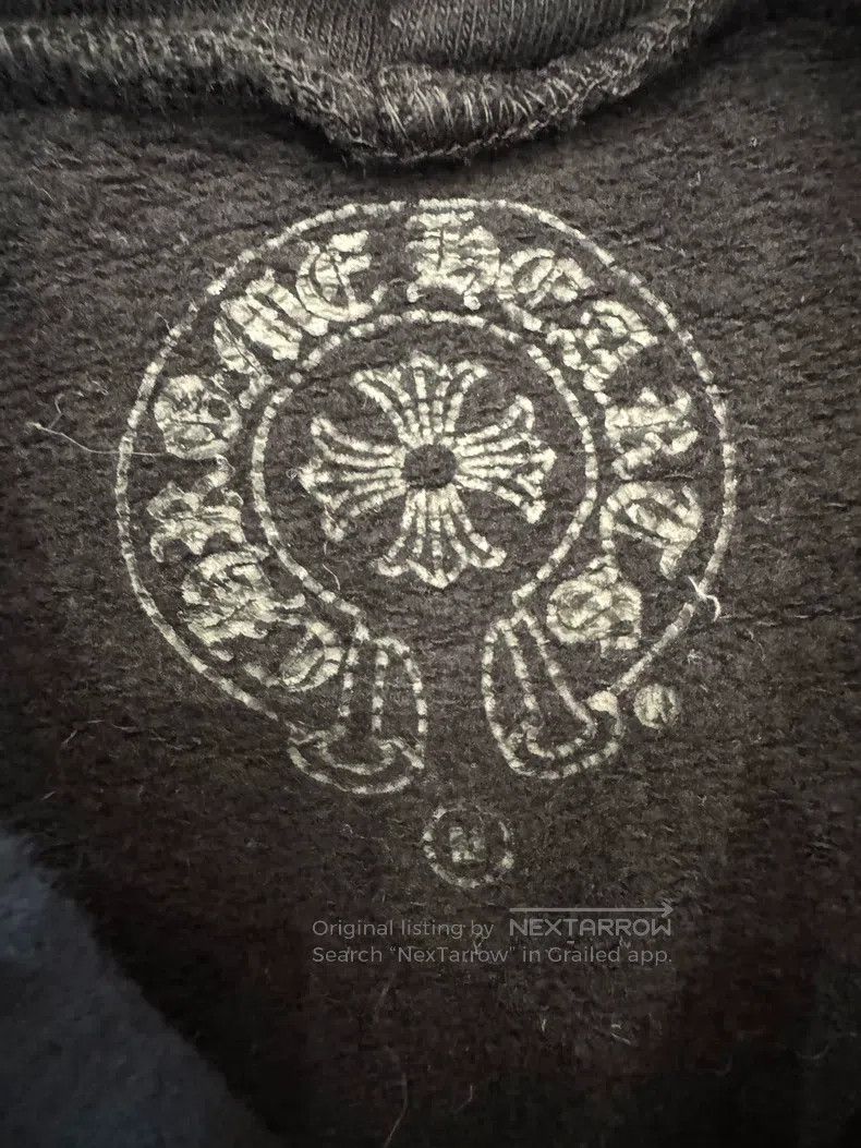 Chrome Hearts CHROME HEARTS Size M Black horseshoe arm full print hooded Size US M / EU 48-50 / 2 - 4 Thumbnail