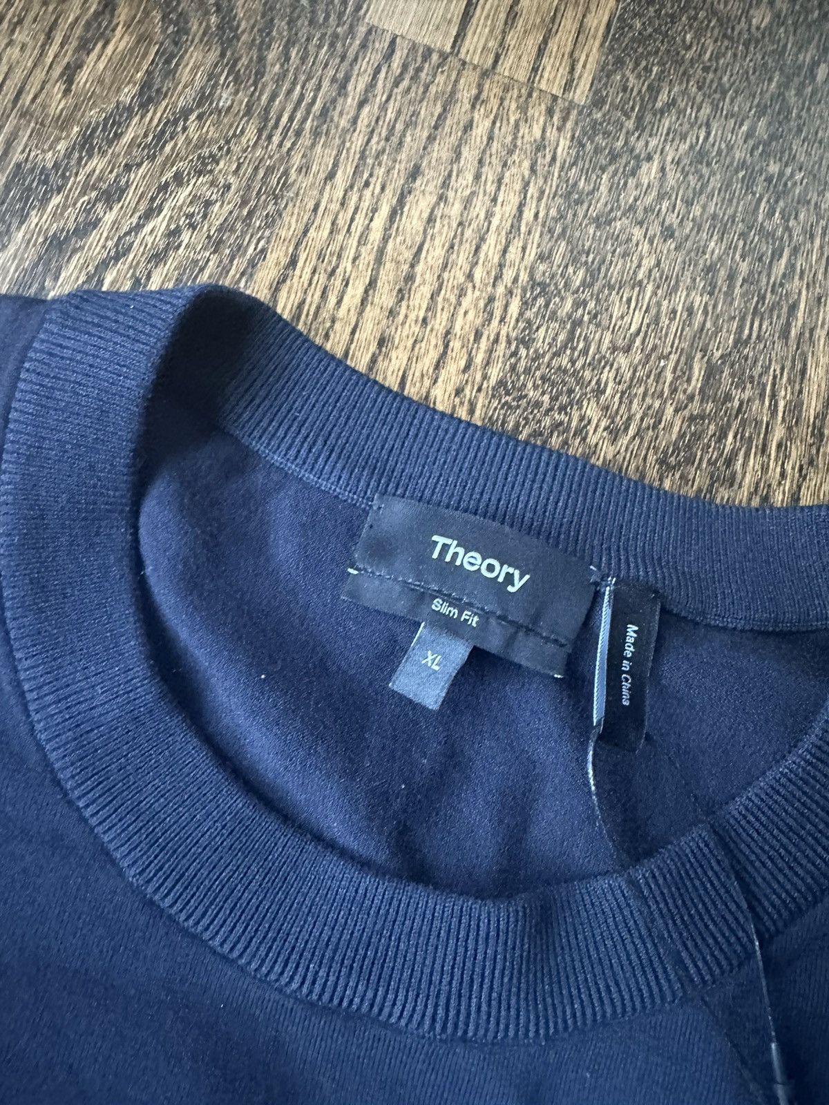 Designer × Theory Theory Knit T-Shirt Size US XL / EU 56 / 4 - 3 Thumbnail