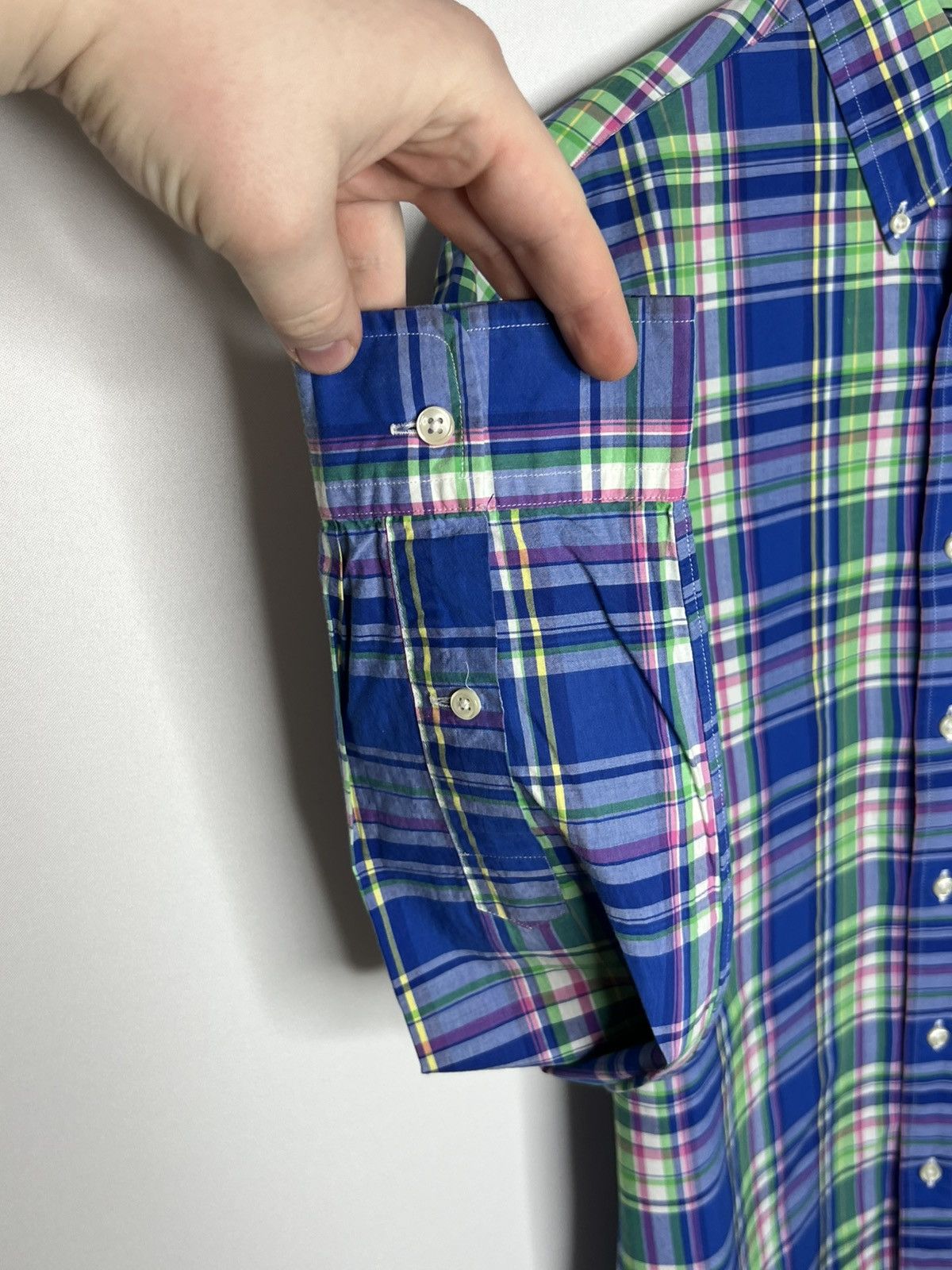 Polo Ralph Lauren Polo Ralph Lauren Plaid Multicolour Shirt Long Sleeve Size US M / EU 48-50 / 2 - 5 Thumbnail