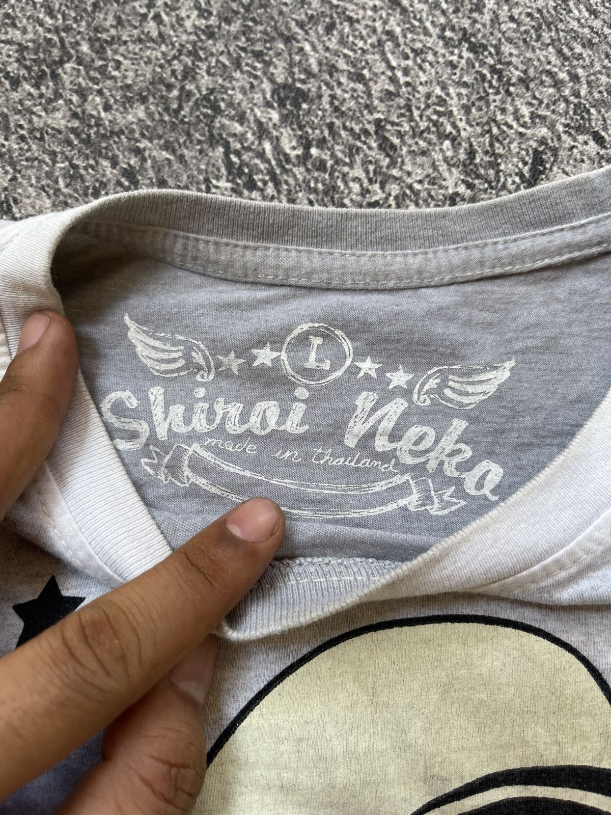 Japanese Brand Y2K Shiroi neko ifsixwasnine tshirt Size US XL / EU 56 / 4 - 4 Thumbnail