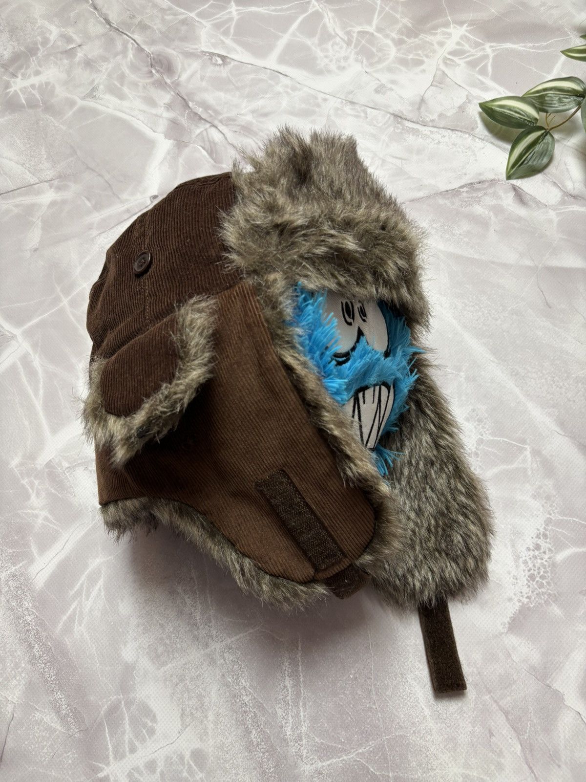 Other Alpine Club Switzerland Corduroy Trapper Hat Faux Fur Size ONE SIZE - 4 Thumbnail