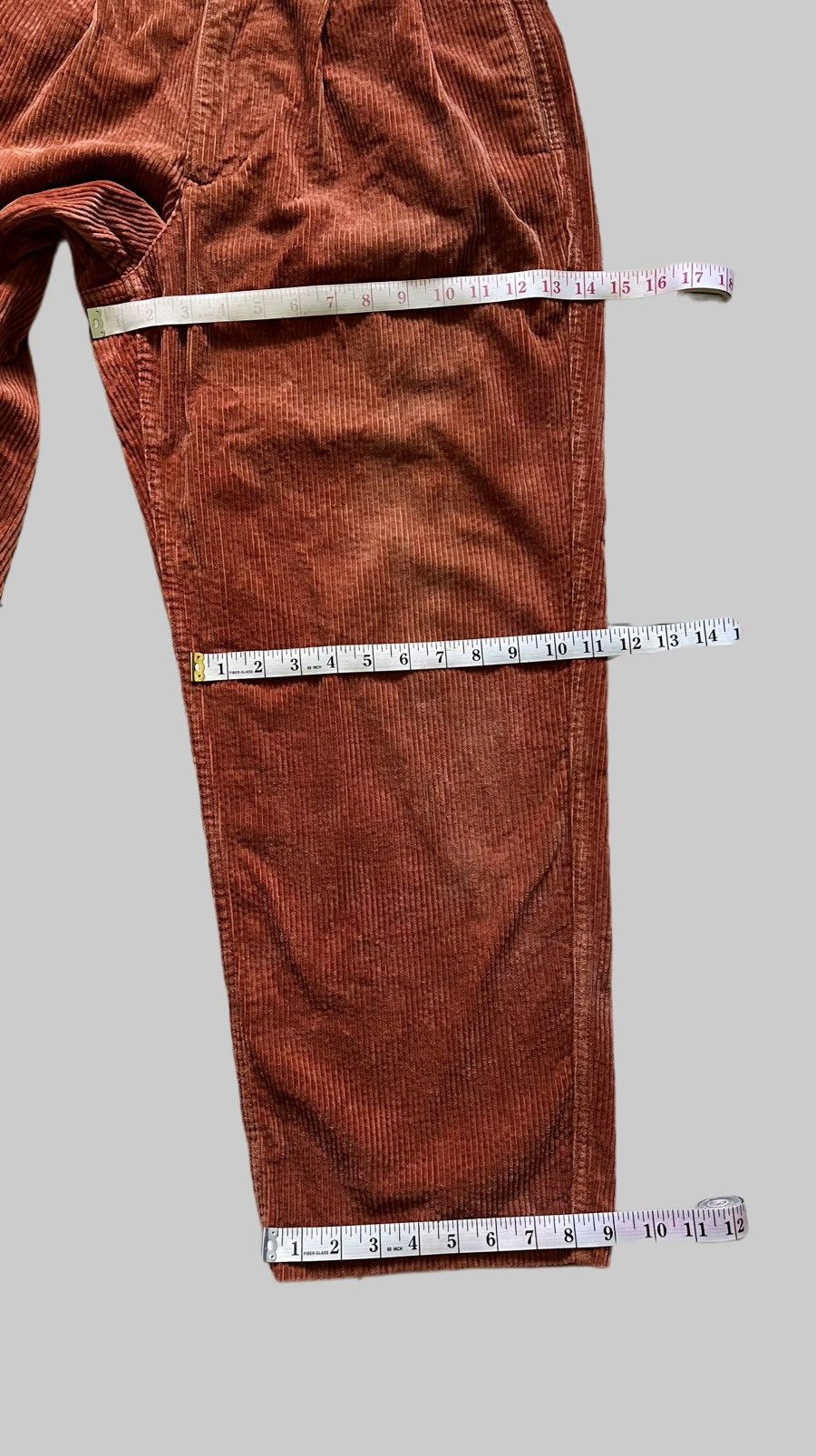 Nigel Cabourn Archival AW2005 Nigel Cabourn Rust Brown Corduroy Pants Size US 32 / EU 48 - 7 Thumbnail