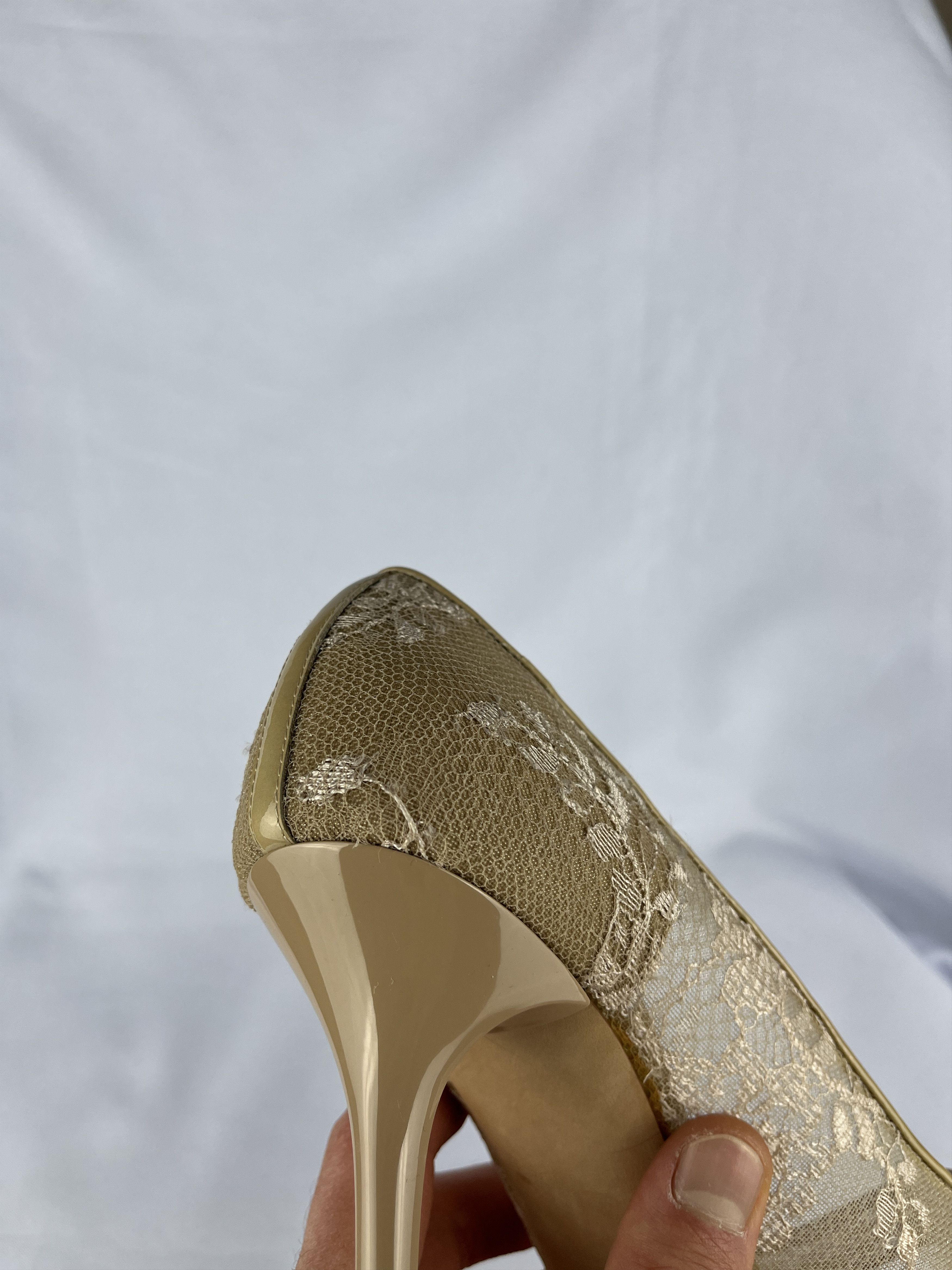 Jimmy Choo Jimmy Choo Mesh Peep Toes Heels 39.5 UK 6.5 US 9.5 CM 26.5 Size US 9.5 / IT 39.5 - 14 Thumbnail