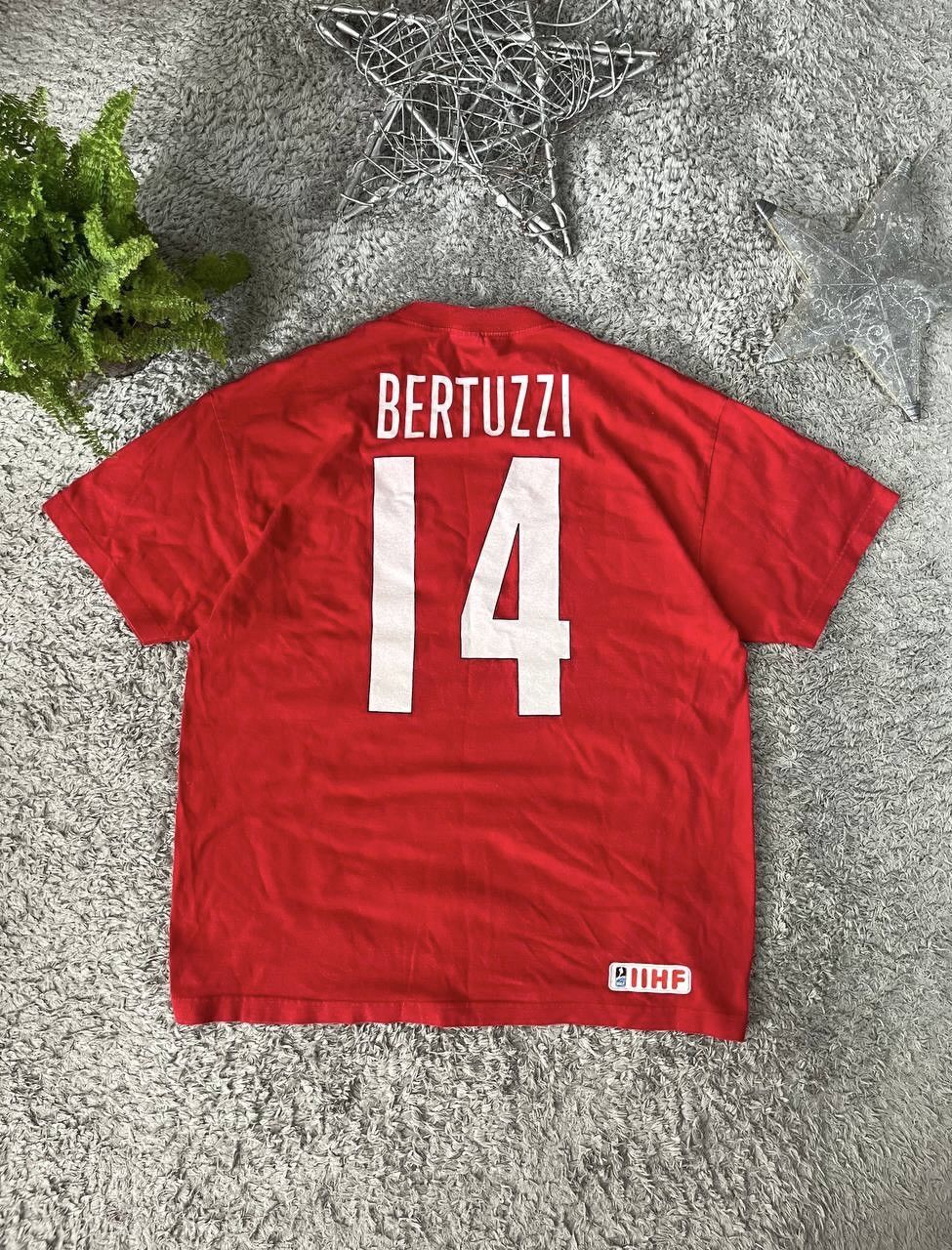 Nike × Vintage 00s Nike Vintage T-Shirt Streetwear Big Logo 14 Bertuzzi Y2k Size US XL / EU 56 / 4 - 5 Thumbnail