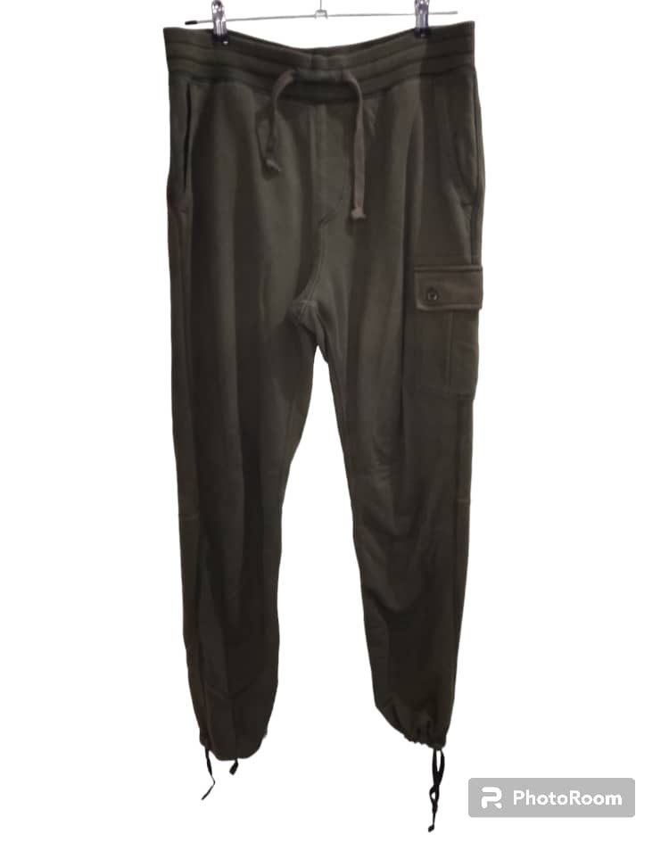 image of Uniqlo Pockets Jogger Pants in Green, Men's (Size 32)