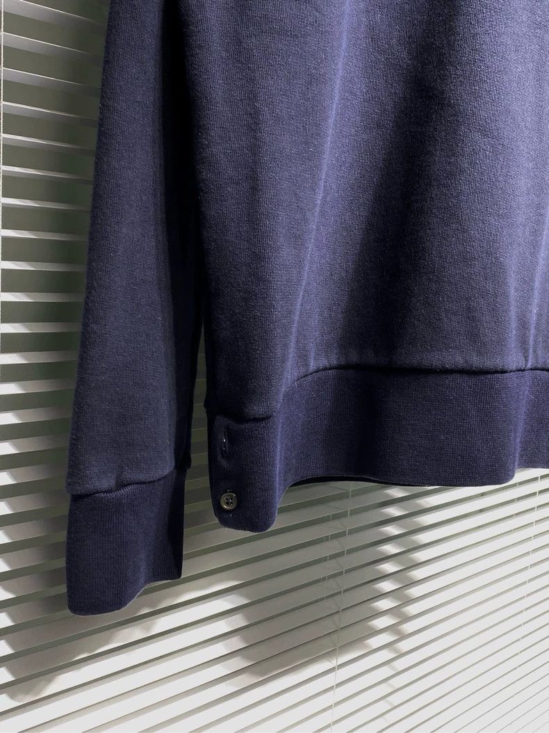 Thom Browne Thom Browne size4 Knitted pullover hoodie with colored stri Size US XL / EU 56 / 4 - 6 Thumbnail