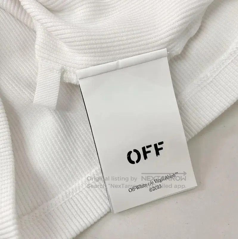 Off-White Off-White White Cotton Sleeveless Dress . Size L / US 10 / IT 46 - 6 Thumbnail