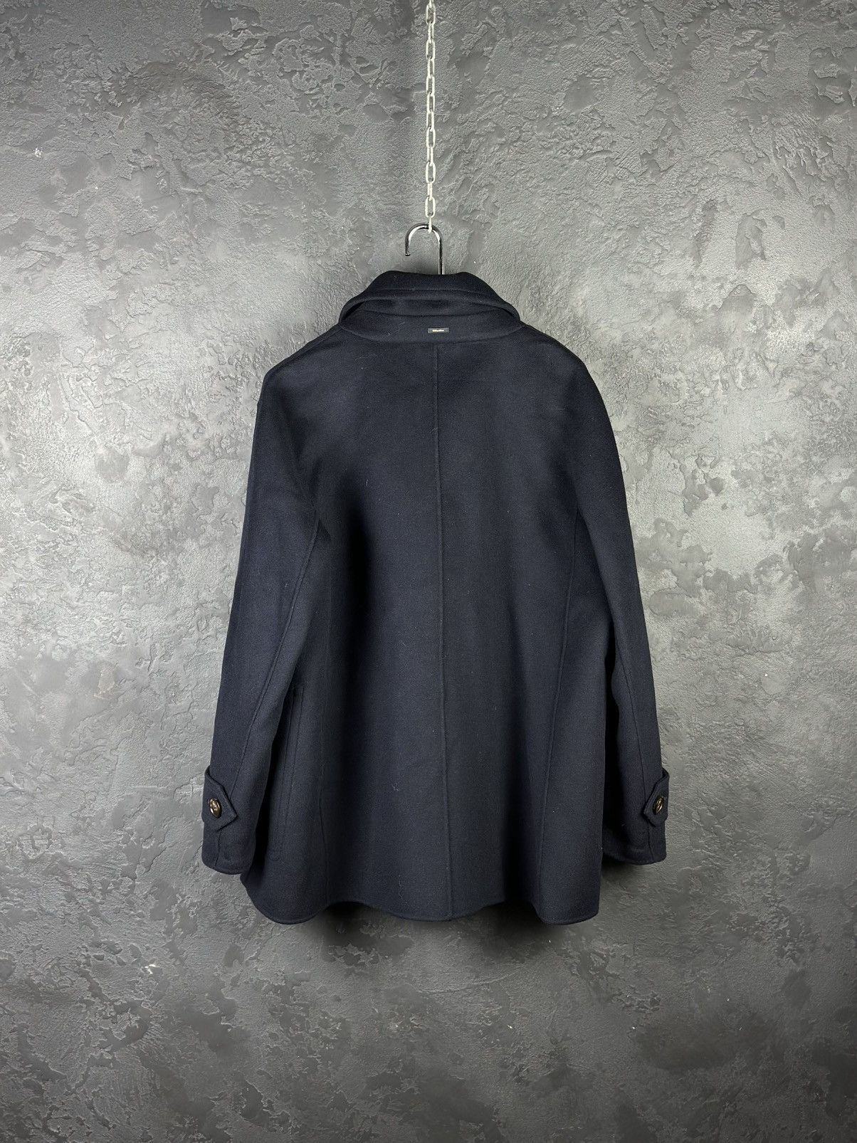 Max Mara Max Mara CUCITO A MANO Wool Coat Italy Size L / US 10 / IT 46 - 6 Thumbnail