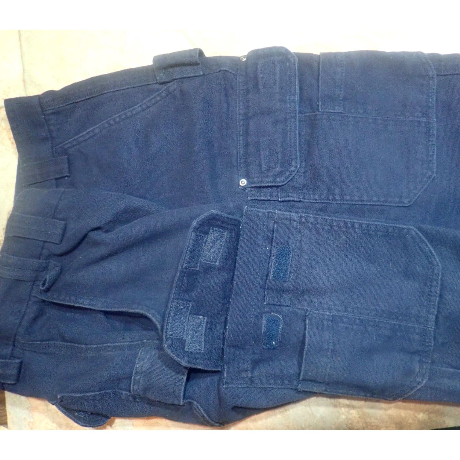 Duluth Trading Company Vintage Duluth Trading Co Mens Cargo Pants Size 36x27 Heavy Navy Canvas Relaxed Fit Workwear Size US 36 / EU 52 - 5 Thumbnail