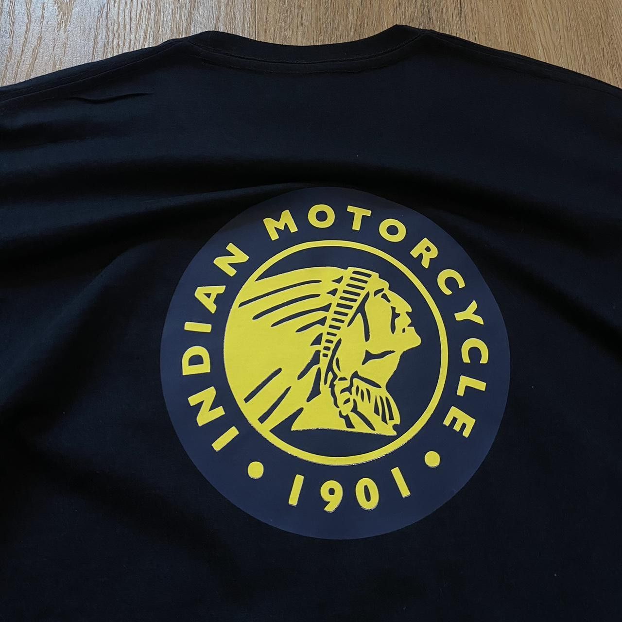 Other Indian Motorcycle black t-shirt with yellow logo Size US S / EU 44-46 / 1 - 3 Thumbnail