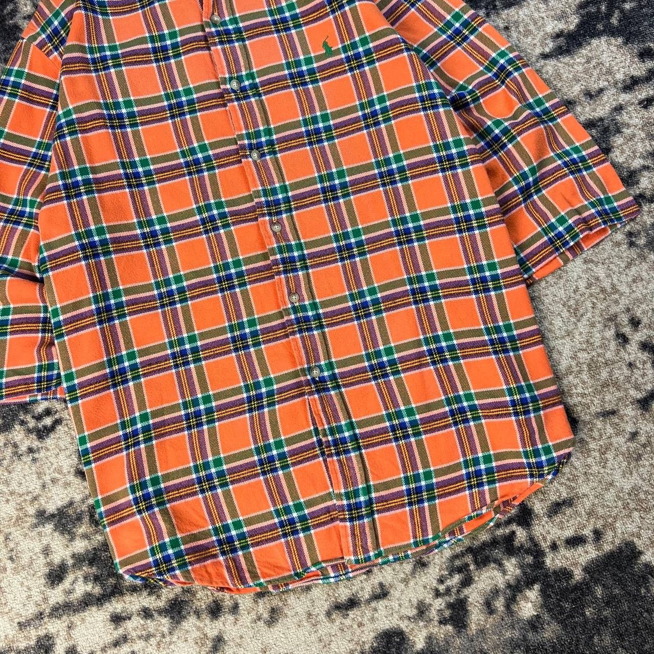 Polo Ralph Lauren Polo Ralph Lauren Vintage Plaid Flannel Button Up Shirt Size US XL / EU 56 / 4 - 3 Thumbnail