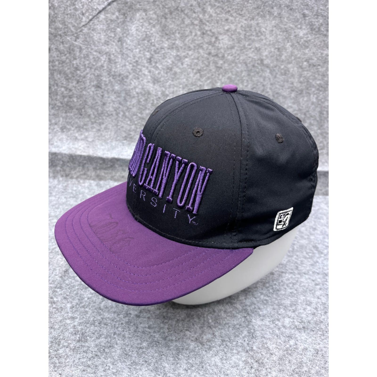 Nike Nike Grand Canyon University The Game Hat Fitted Purple Polyester Blend Mens Size ONE SIZE - 4 Thumbnail