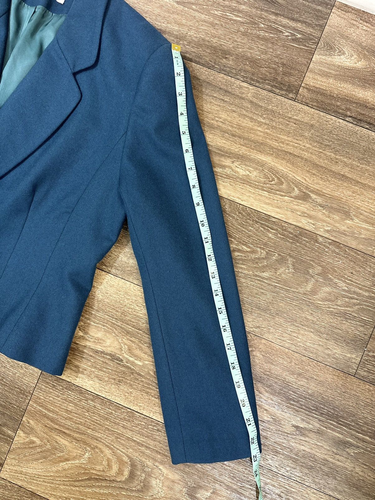 Pendleton Pendleton Women Green Pure Virgin Wool Blazer Jacket Sz 12 Size XL / US 12-14 / IT 48-50 - 9 Thumbnail