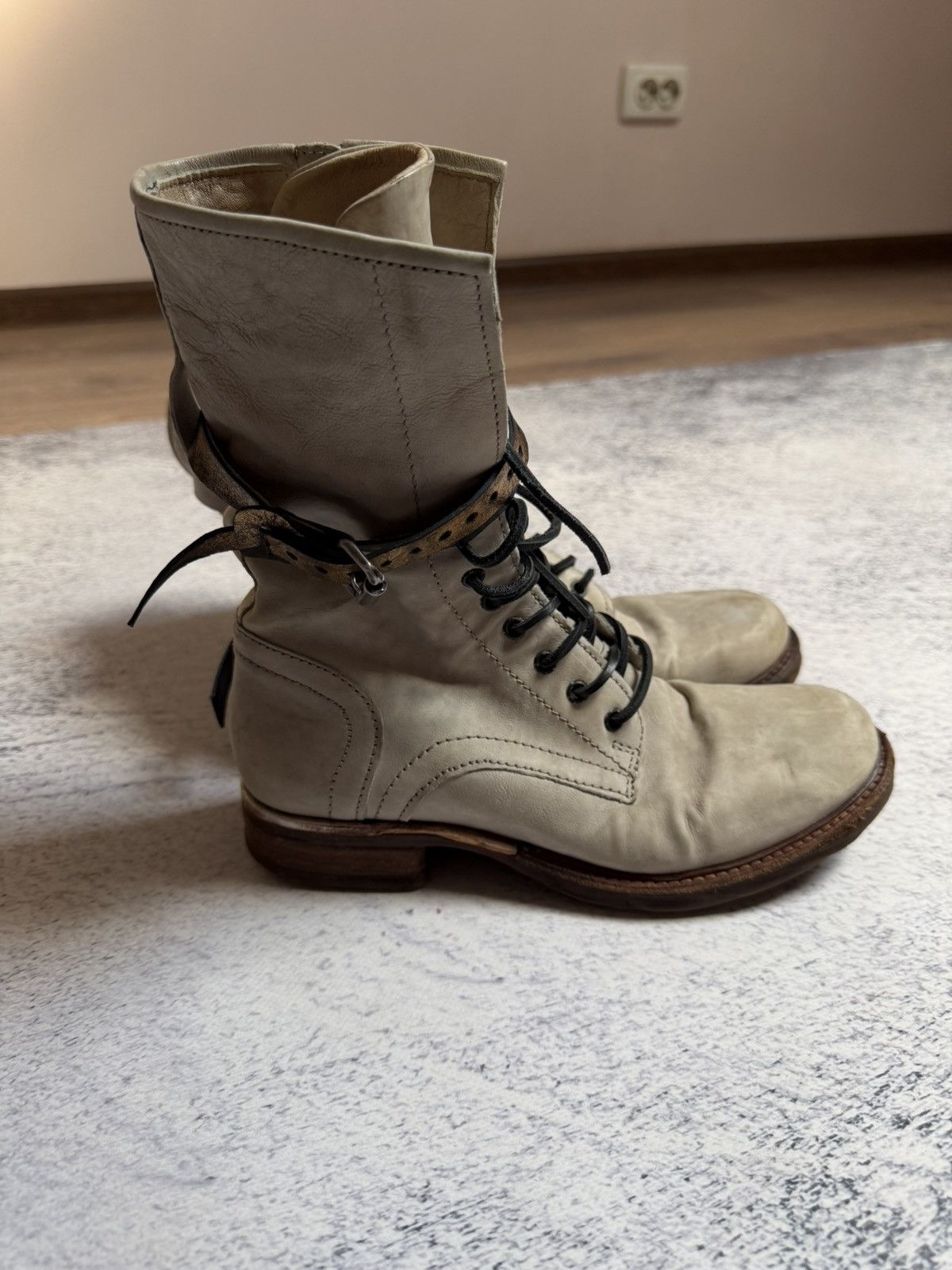 A.S.98 Ann Demeulemeester, CCP Style Boots Womens Y2K Opium Awantga Size US 8 / IT 38 - 17 Thumbnail