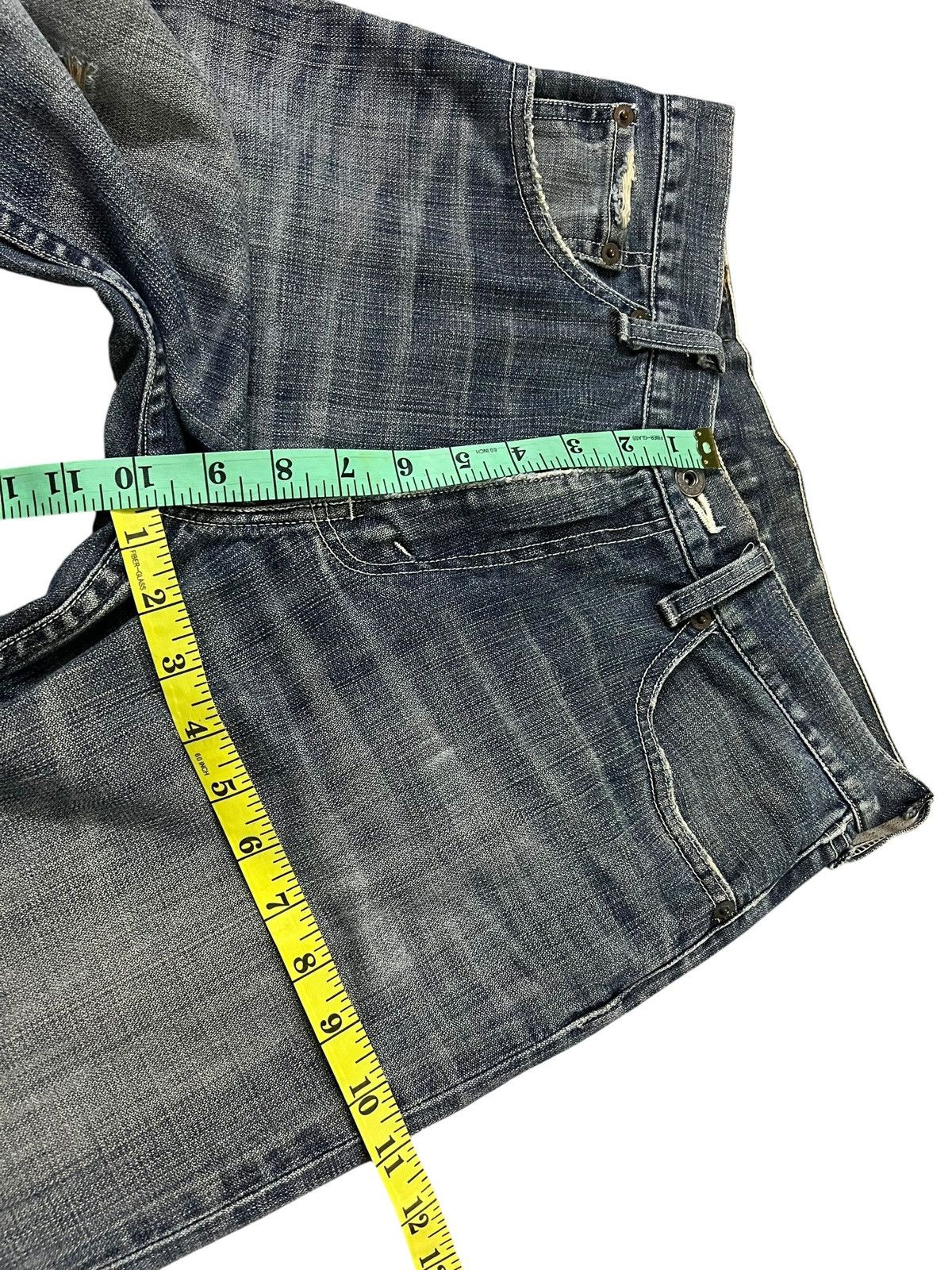 Levi's Vintage Levis 502 Mud Wash Distress Jean Size US 28 / EU 44 - 4 Thumbnail