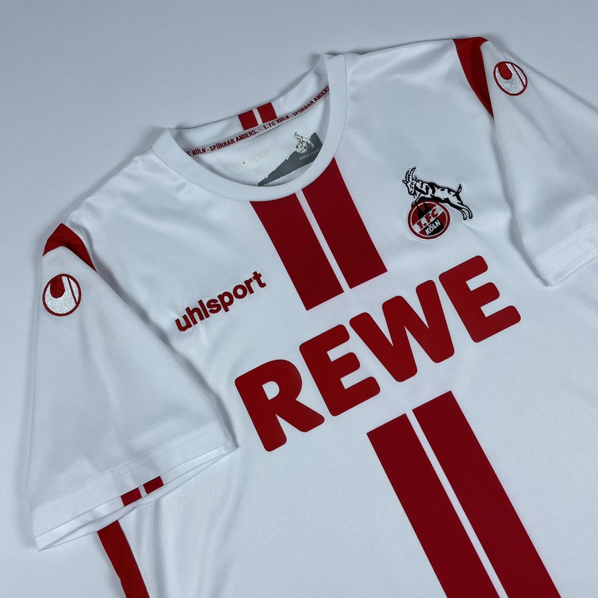 Other 1. FC Köln Uhlsport Home Soccer Jersey Football T-shirt Size US XL / EU 56 / 4 - 7 Thumbnail