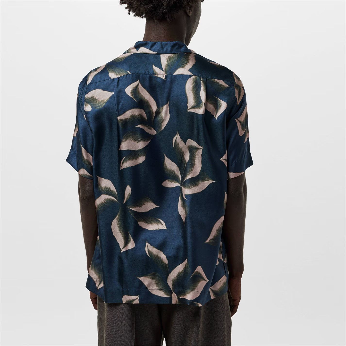 Dries Van Noten o1g2r1mq0426 Carlton Shirt in Dark Navy Size US L / EU 52-54 / 3 - 4 Thumbnail