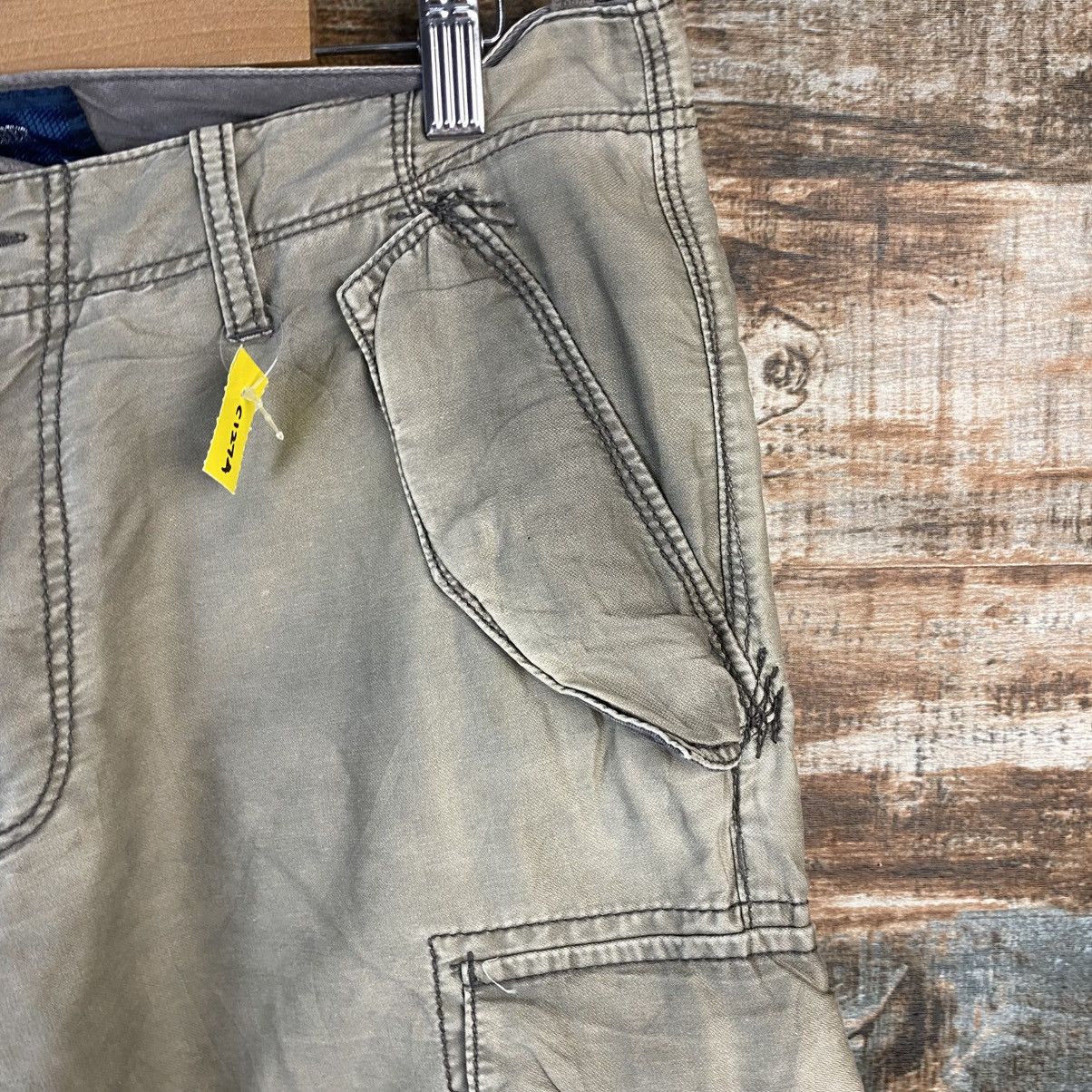 Japanese Brand DL Back Number Beige Cargo Multipocket Pants #C1274 Size US 32 / EU 48 - 8 Thumbnail