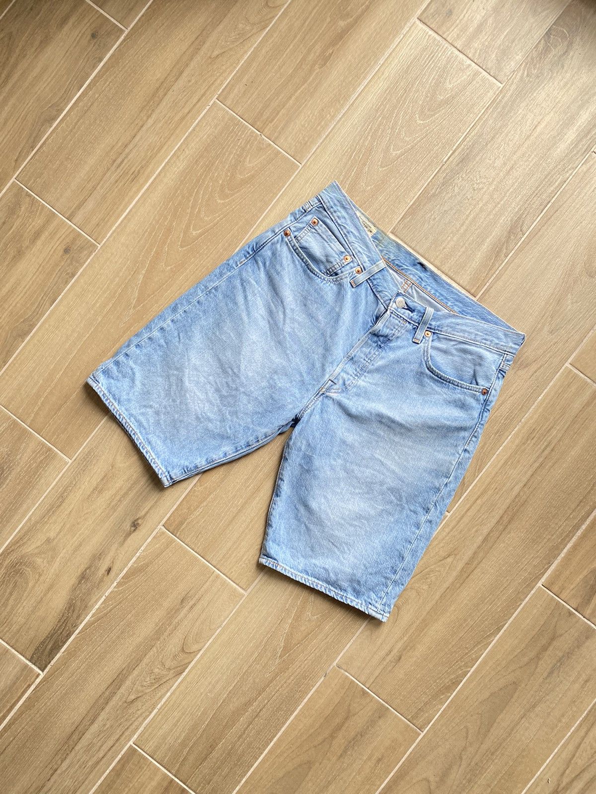 Levi's Levis Denim Shorts Size US 31 - 5 Thumbnail