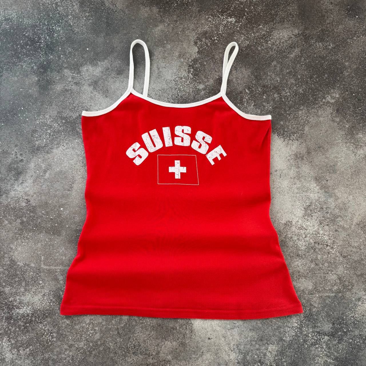 Hysteric Glamour × Japanese Brand × Vintage Switzerland Vintage Super Sexy Y2K Glam Tank Top Size L / US 10 / IT 46 - 2 Thumbnail