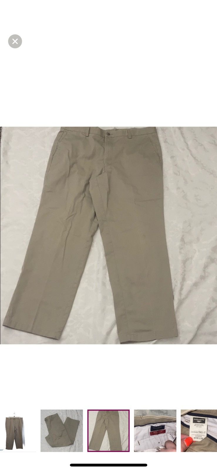Dockers Dockers khaki dress pants size 40x32 Size US 40 / EU 56 - 3 Thumbnail