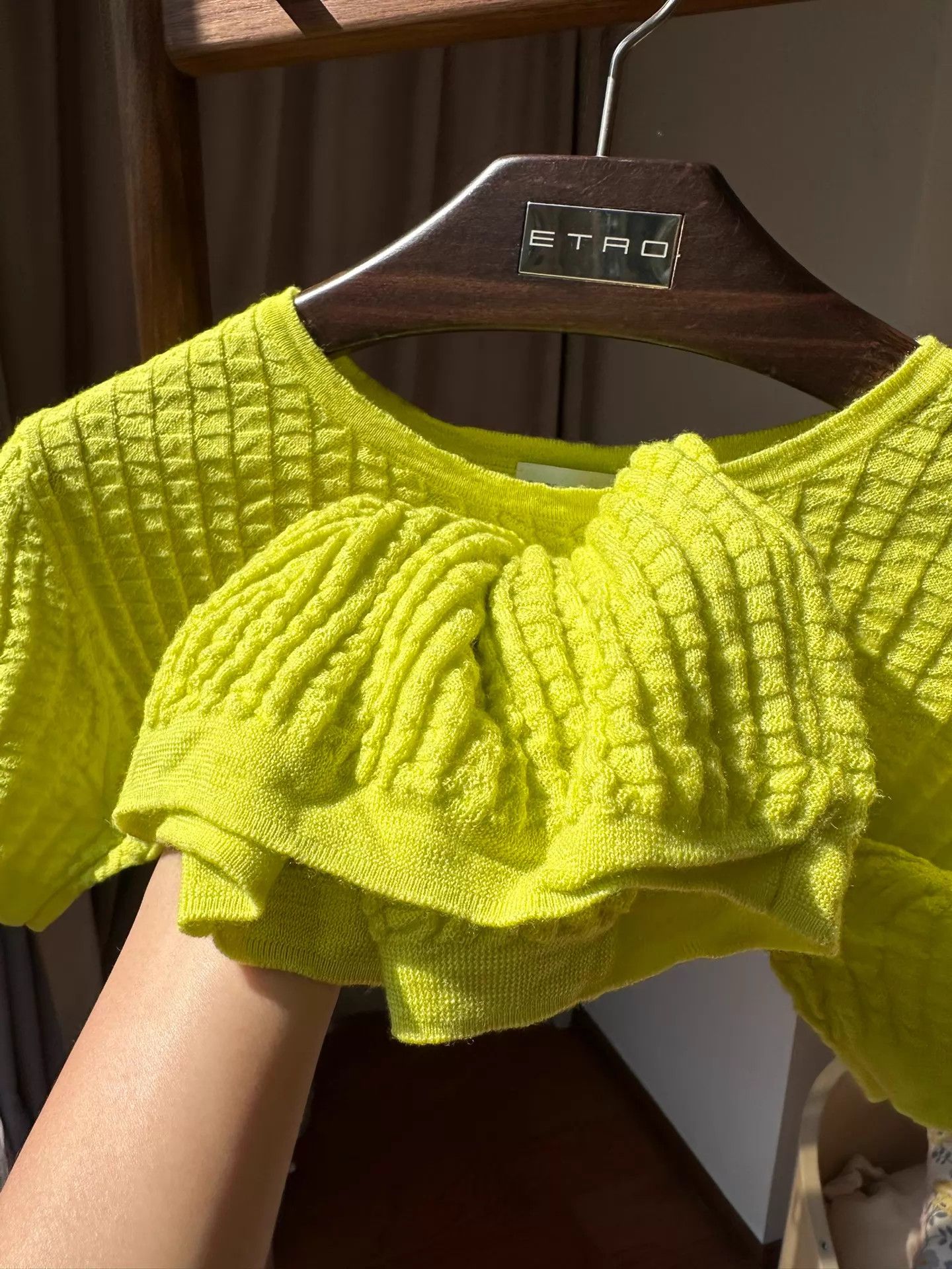Dries Van Noten Dries Van Noten 100% Wool Textured Knit Sweater S New Size S / US 4 / IT 40 - 9 Thumbnail