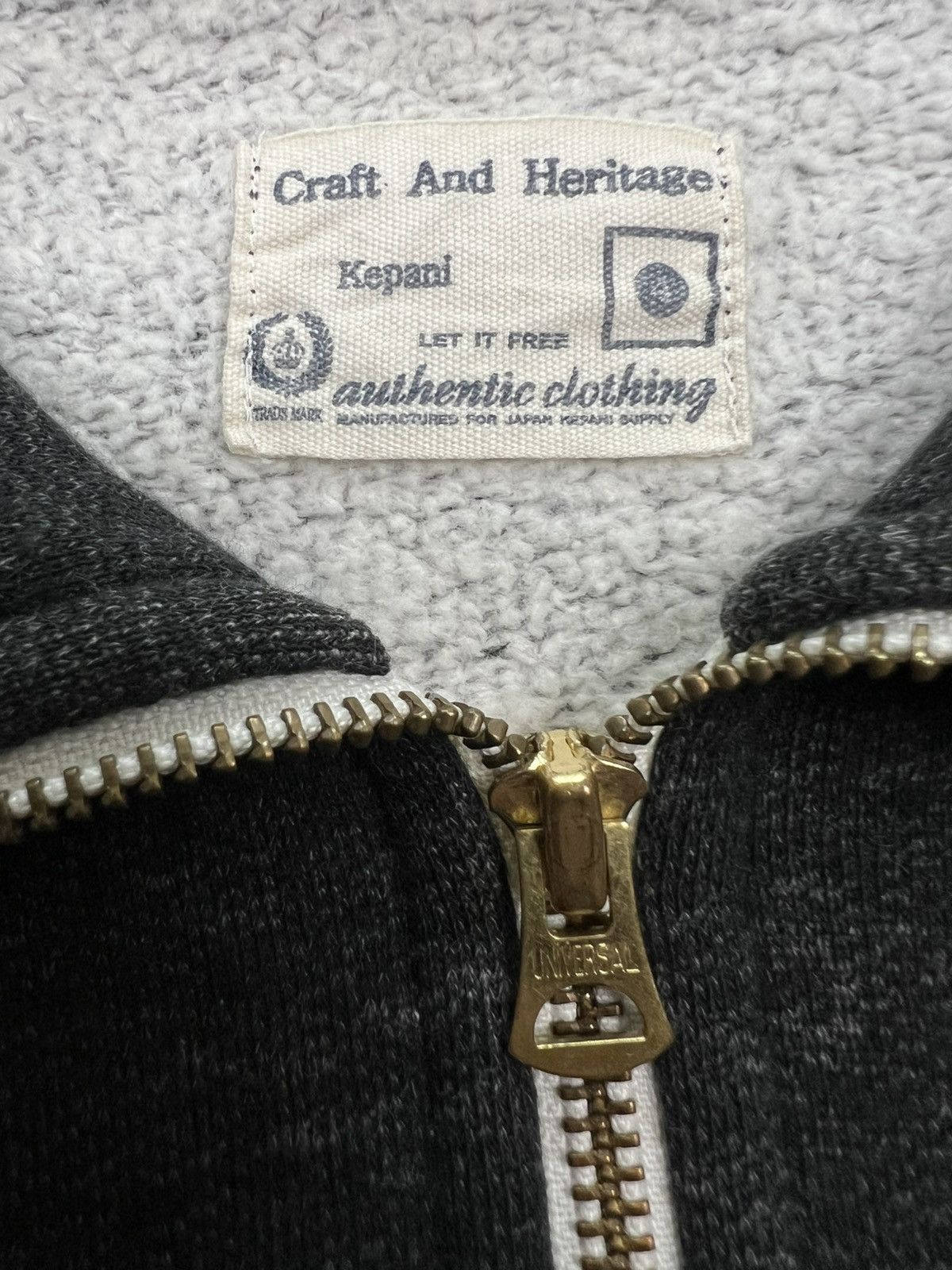 Japanese Brand Kepani Half Zip Sweatshirt Size US S / EU 44-46 / 1 - 9 Thumbnail