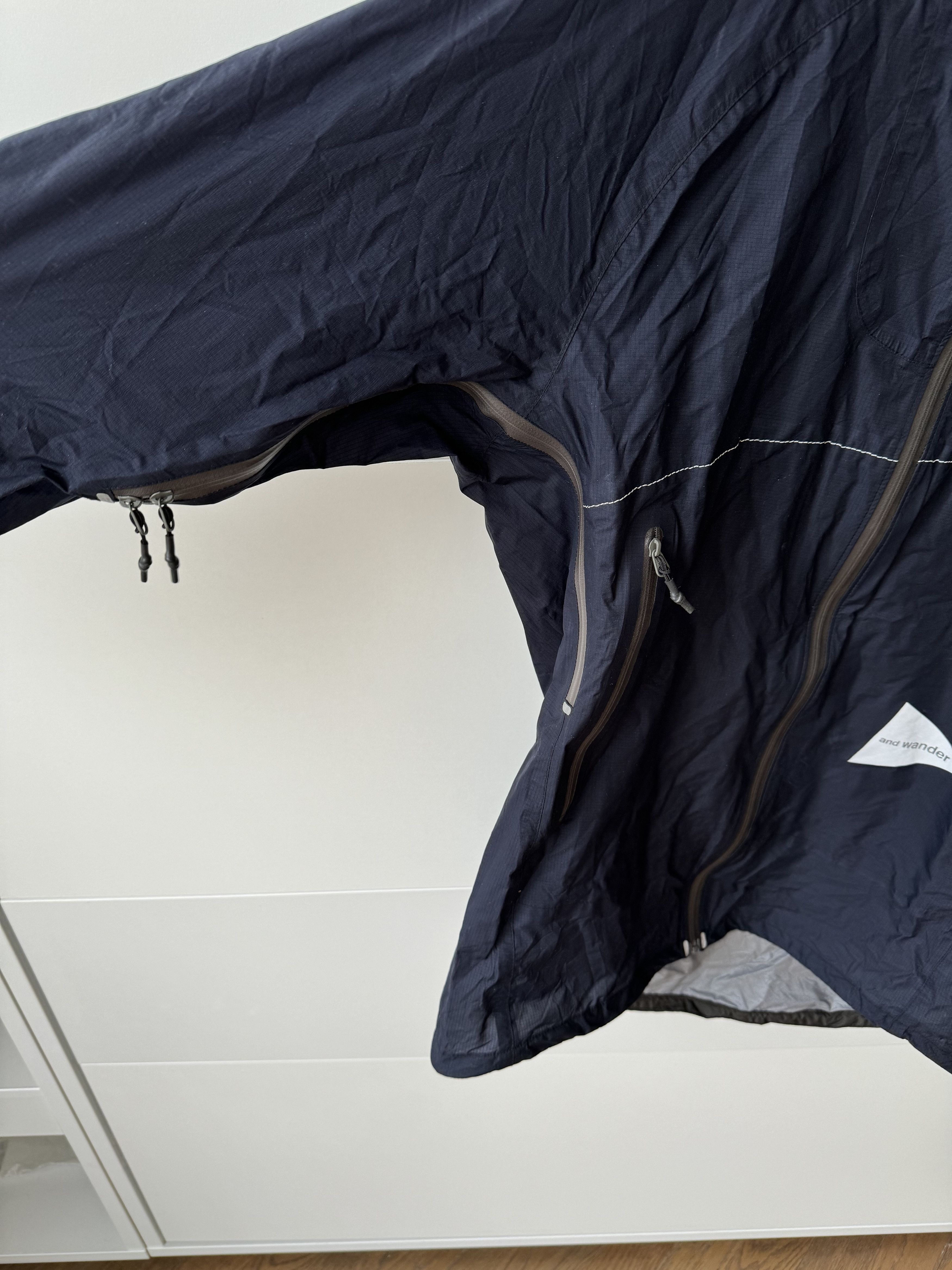 And Wander [3] Pertex Shield Nylon-Ripstop Hooded Jacket (SS22) Size US L / EU 52-54 / 3 - 4 Thumbnail