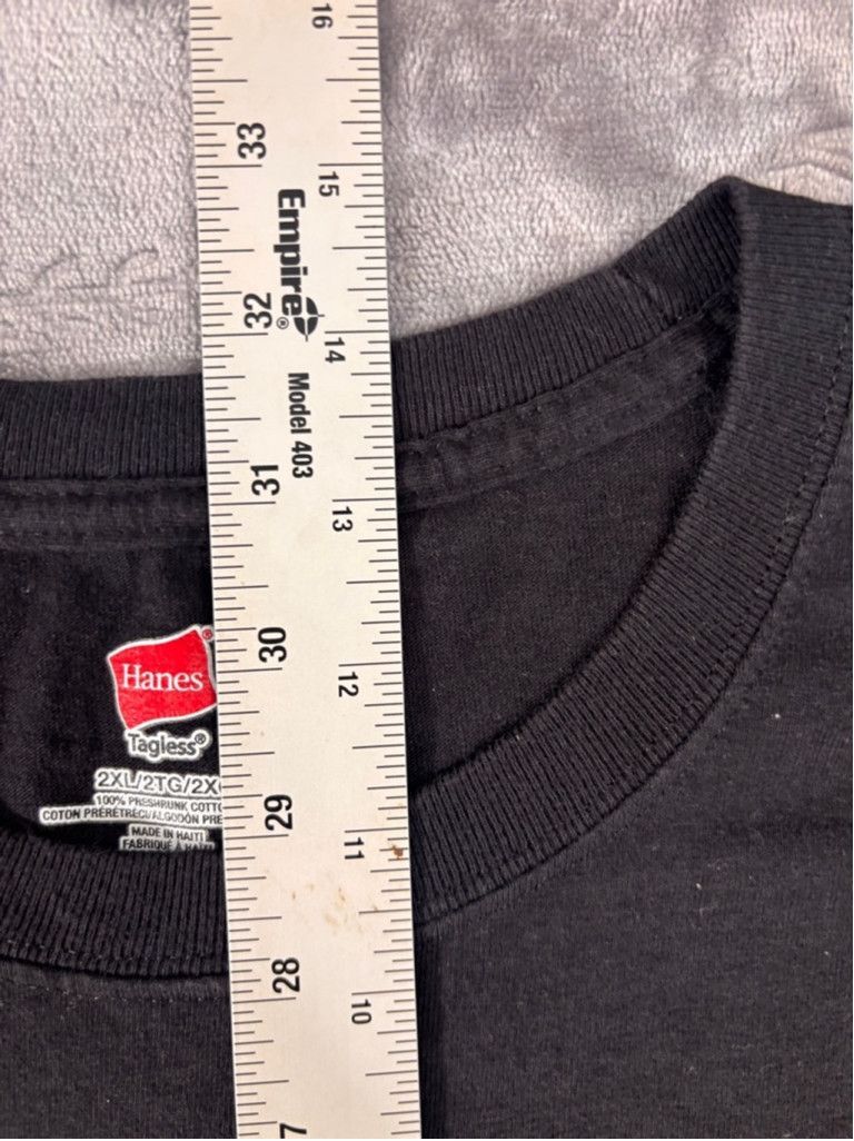 Hanes Men's Hanes T-shirt 2XL Black Cardinals Roots Size US XXL / EU 58 / 5 - 6 Thumbnail