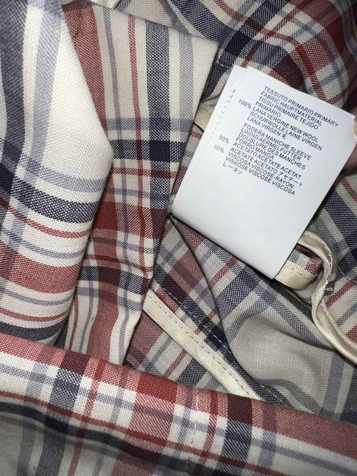 Vivienne Westwood Vivienne Westwood red label tartan wool blazer ♥️💙 Size XS / US 0-2 / IT 36-38 - 13 Thumbnail